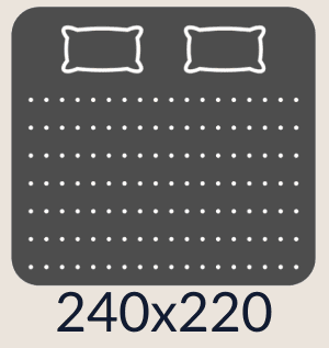 Dekbed 240x220