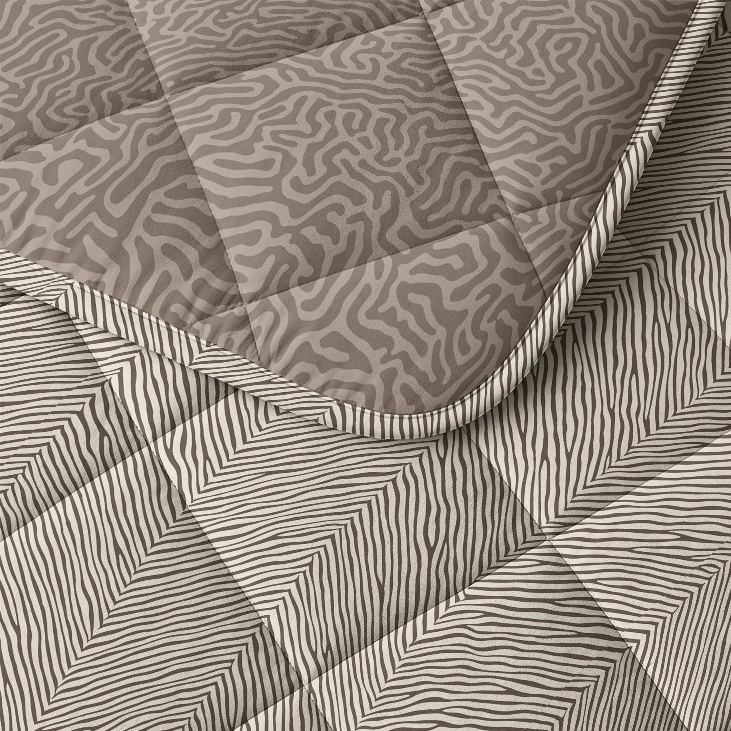 Taupe creme close up