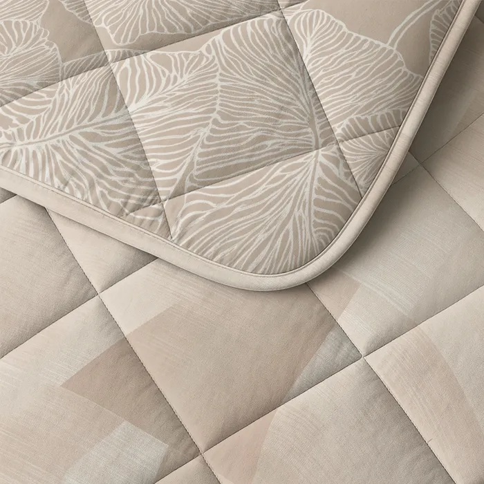 Easy dekbed - zand/beige + kussenslopen - Afbeelding 4